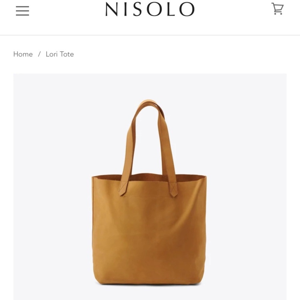 Nisolo Lori tote leather